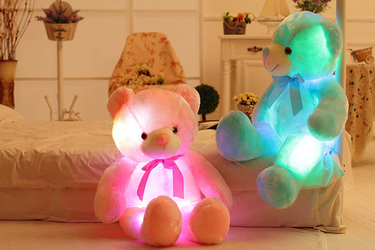 Ourson Lumineux LED Arc-en-Ciel